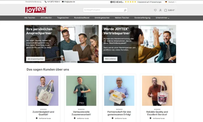 Joytex: solution