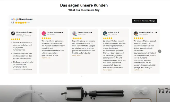 Mistergadget: solution
